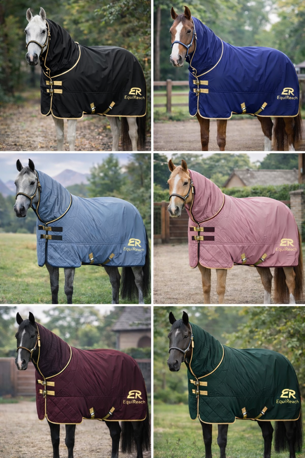 Titan Turnout Rug Forrest - Heavyweight