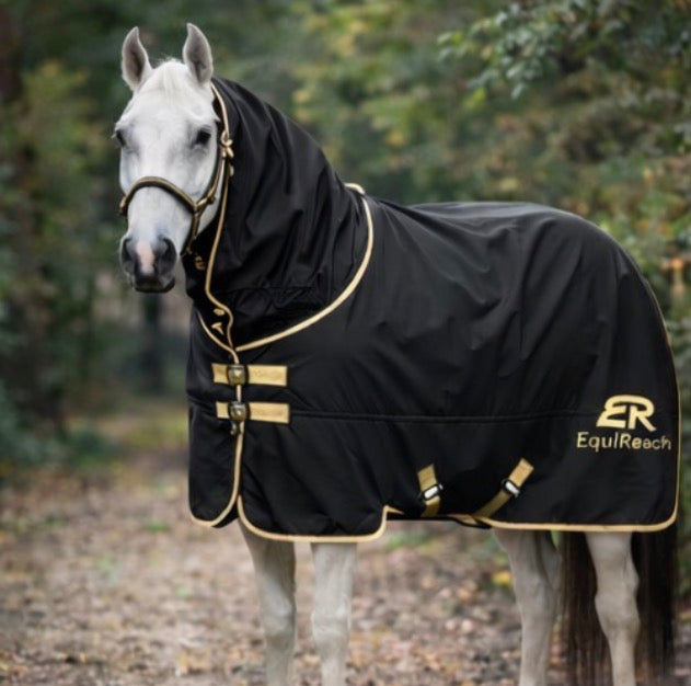 Titan Turnout Rug Coal - Heavyweight