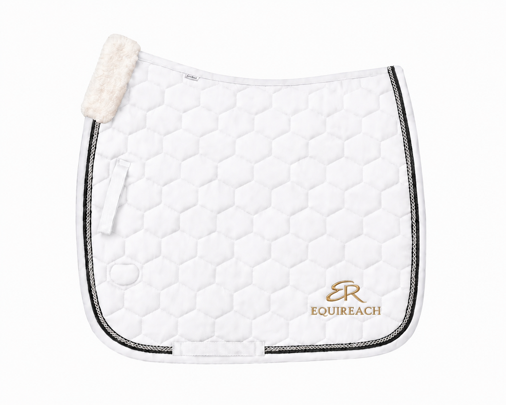 Luxe Saddle Pad - White
