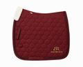 Luxe Saddle Pad - Burgundy