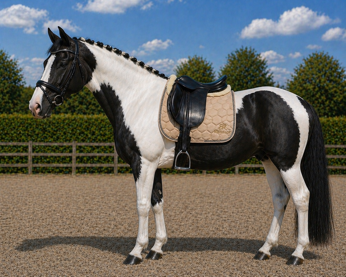 Luxe Saddle Pad - Beige