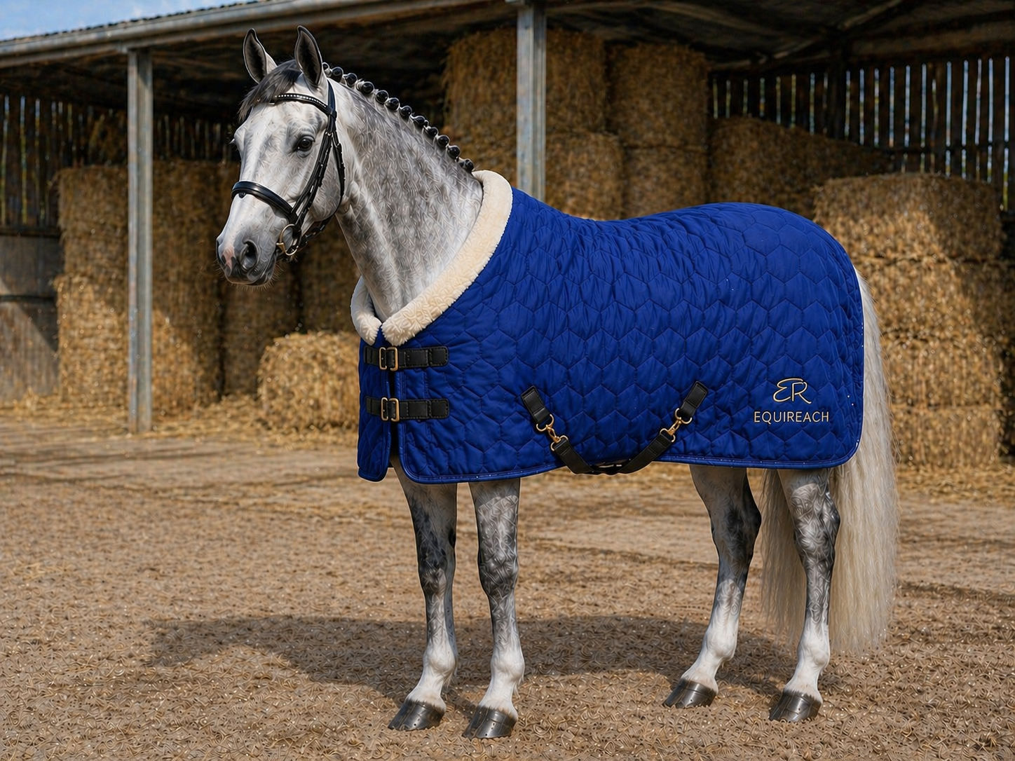 Sovereign Show Rug - Royal Blue