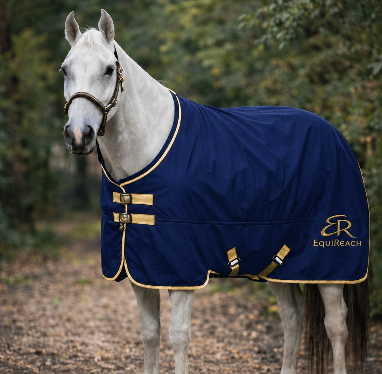 Element Turnout Rug Royal Blue - Lightweight