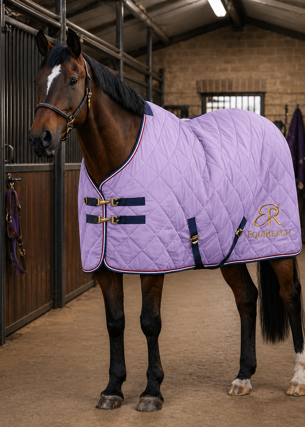 Signature Stable Rug - Lilac